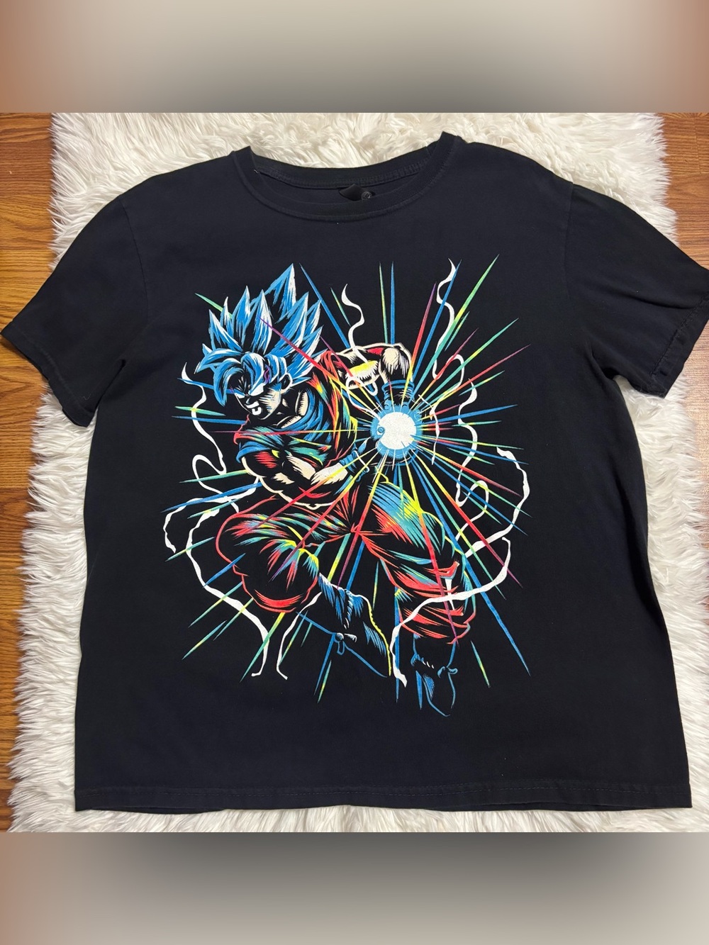 Men’s Super Saiyan Goku Blue T-Shirt